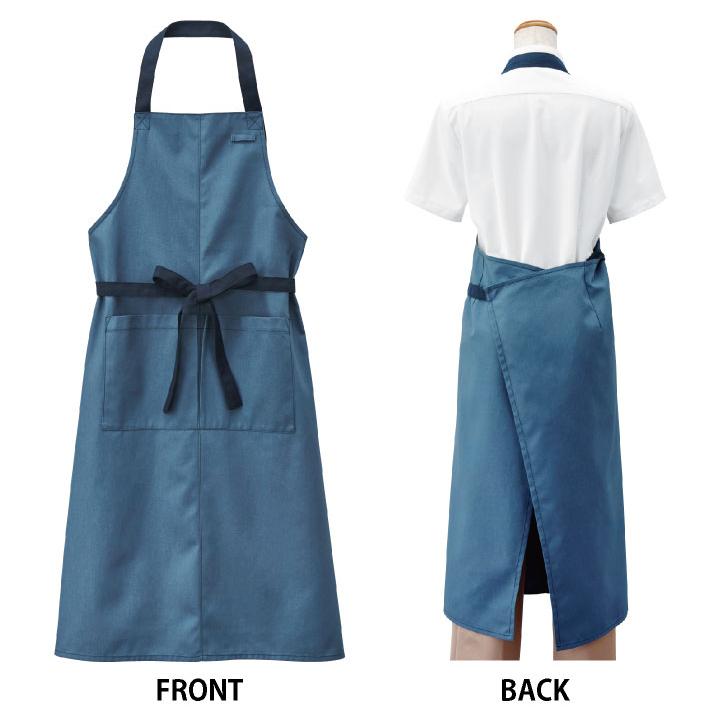 ボンユニ エプロン 首掛け おしゃれ 胸当て 首かけ 飲食店 接客業 カフェ レストラン ベーカリー パン屋 サロン 保育士 制服 ユニフォーム (ネコポス) bo-27337 |  | 06