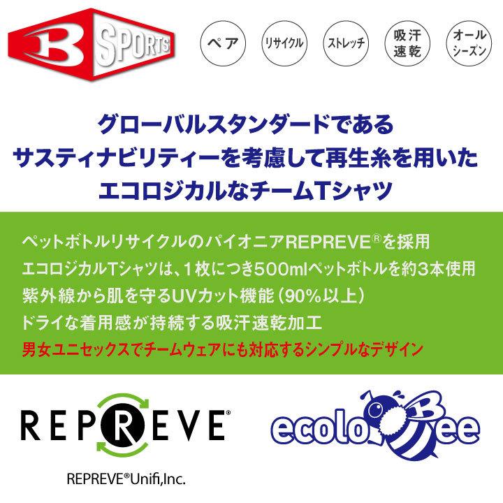 バートル 長袖 Tシャツ ロングスリーブ 吸汗速乾 チームTシャツ 再生糸 エコ UVカット おしゃれ メンズ レディース BURTLE 春夏 ストレッチ ネコポス bt-155 | BURTLE | 02