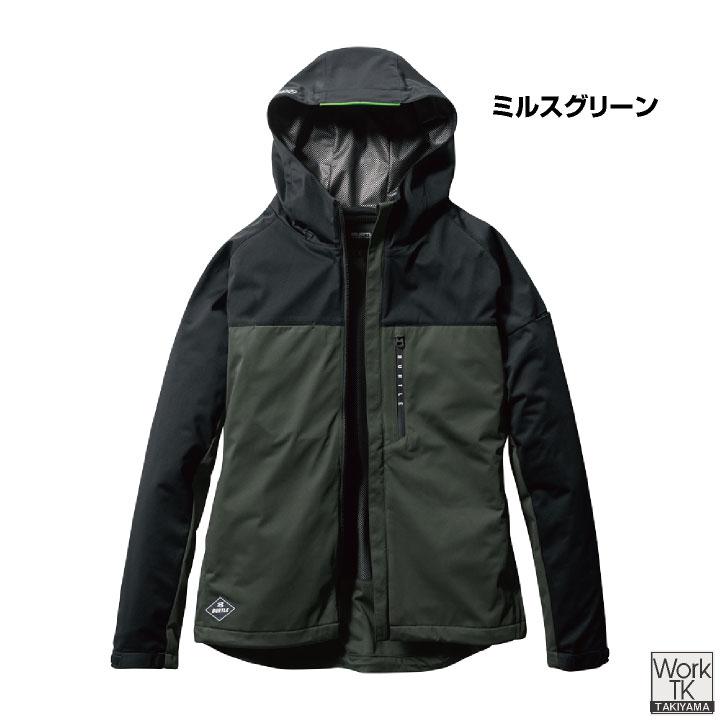 (2026年新色)バートル ストレッチ パーカー ブルゾン ジャケット 秋冬 メンズ レディース 仕事服 作業着 カジュアル スポーティ BURTLE 長袖 bt-3230 | BURTLE | 08