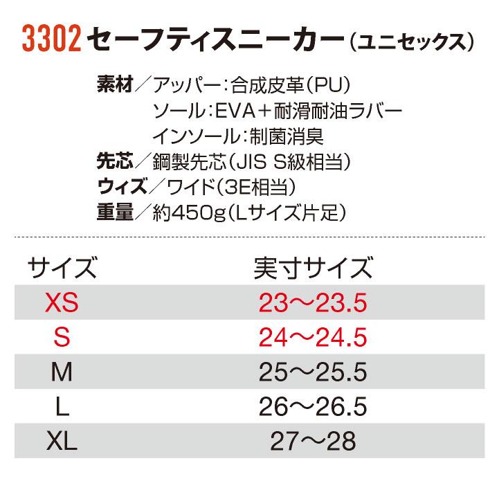 (2025年新作) バートル セーフティシューズ 鋼製先芯 春夏 秋冬 シューズ メンズ レディース 消臭 仕事服 おしゃれ 安全靴 作業靴 かっこいい BURTLE bt-3302 |  | 05