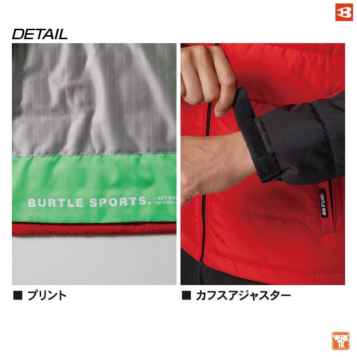 バートル 防寒着 秋冬 長袖 軽防寒 ジャケット 男女兼用 防風 撥水 SDGs 作業着 カジュアル おしゃれ メンズ レディース BURTLE bt-7420 | BURTLE | 04