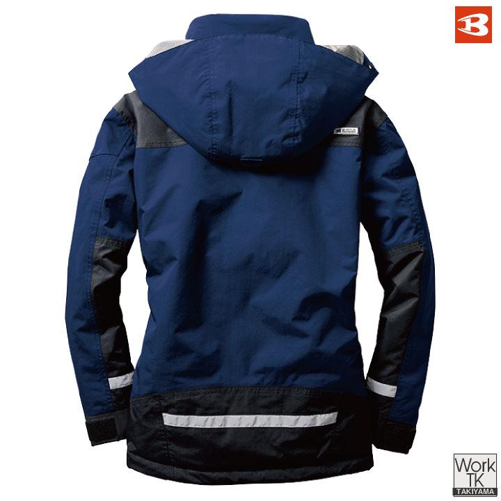 バートル 防寒着 秋冬 防水防寒ジャケット メンズ 防寒 ジャンパー 防寒服 ブルゾン フード付き BURTLE おしゃれ 長袖 作業着 bt-7610 | BURTLE | 08