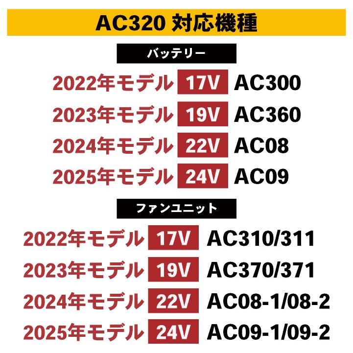 BURTLE（バートル） ファンケーブル 24V対応 単品 春夏 aircraft