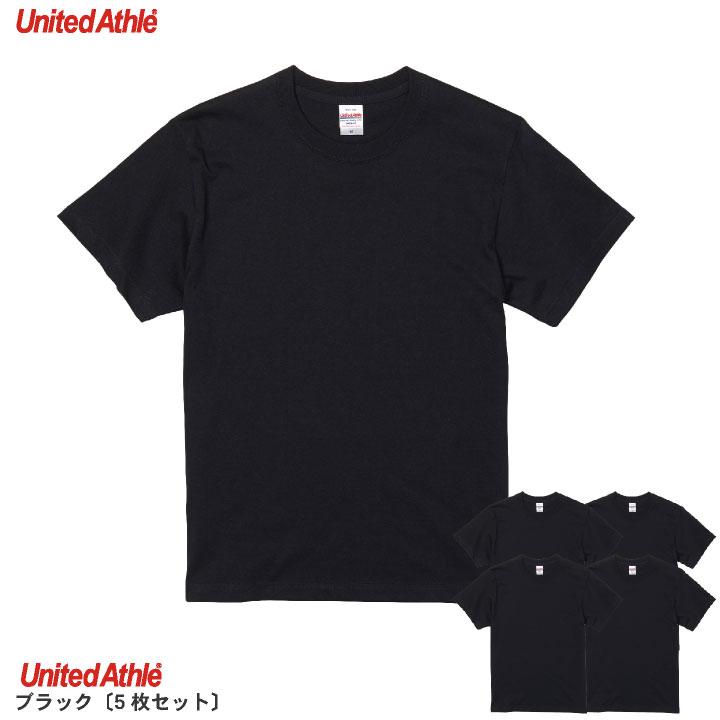 United Athle（ユナイテッドアスレ） 5枚セット 半袖 Tシャツ メンズ