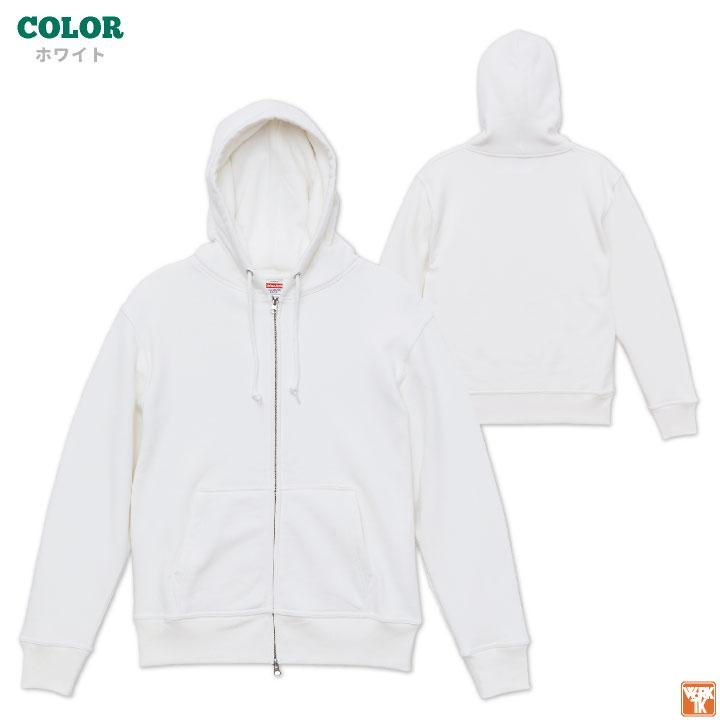ユナイテッドアスレ 春夏 秋冬 12.7オンス フルジップパーカ 綿100
