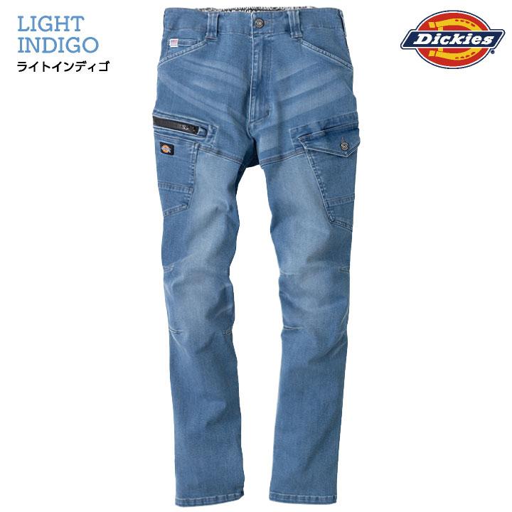 ディッキーズ ストレッチ デニム カーゴパンツ 春夏 秋冬 パンツ ズボン メンズ レディース 仕事服 作業着 おしゃれ カジュアル Dickies コーコス cc-d2905 | Dickies | 06