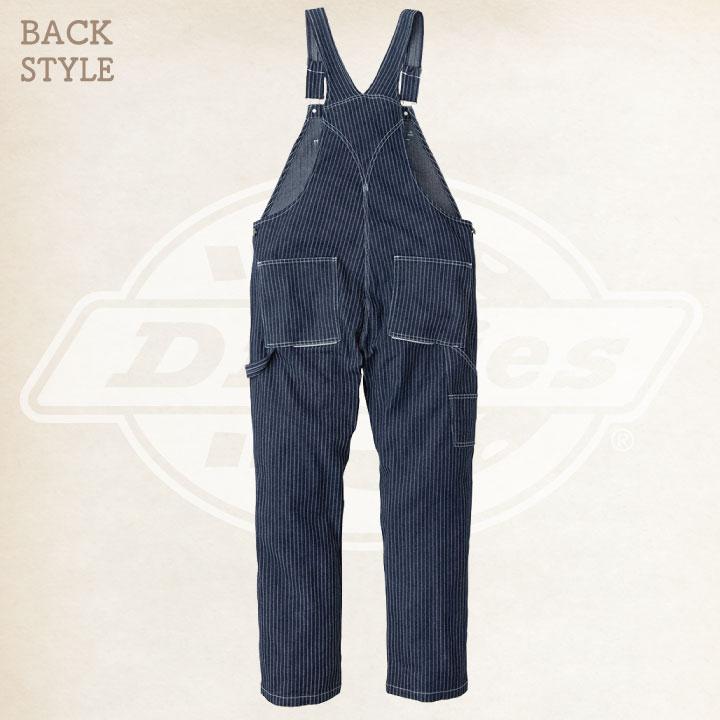 ディッキーズ Dickies ウォバッシュ デニム オーバーオール ストレッチ メンズ レディース カジュアル 作業着 農業 春夏 秋冬 コーコス cc-d699 | Dickies | 04