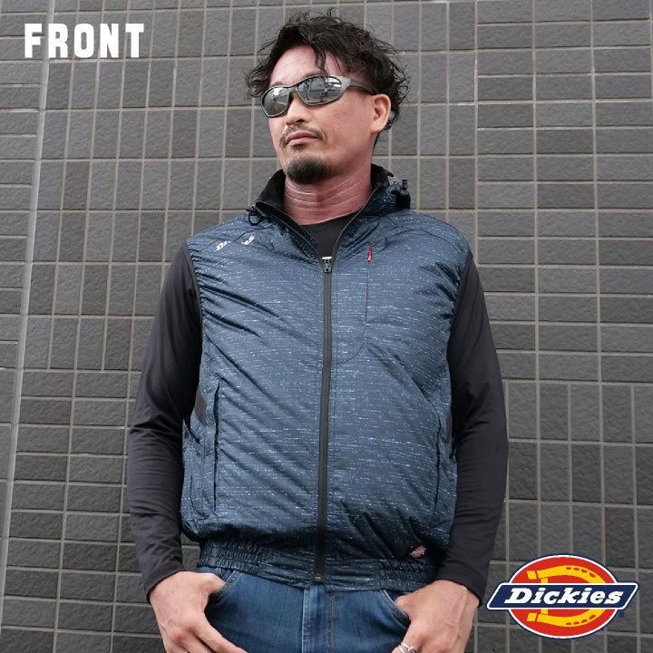 モデル着用＆注目アイテム ディッキーズ D-929 空調服 LL エアー