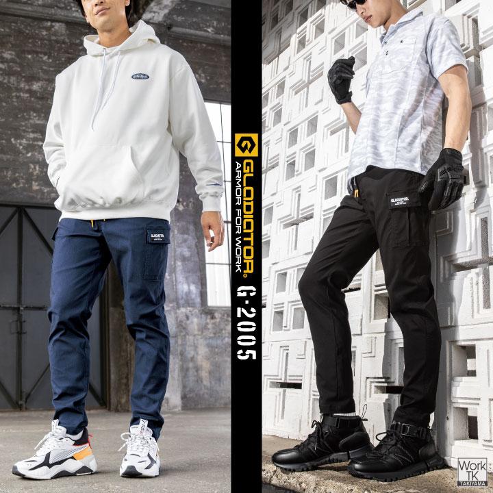 グラディエーター ストレッチ カーゴパンツ 軽い 春夏 秋冬 作業ズボン 作業着 作業服 おしゃれ カジュアル メンズ レディース 大きいサイズ コーコス cc-g2005 |  | 06