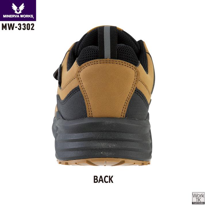 コーコス ミネルヴァワークス 安全靴 JSAA-A種合格品 耐滑 耐油 樹脂先芯 マジック式 作業靴 マジックテープ セーフティーシューズ スニーカー cc-mw3302 |  | 05
