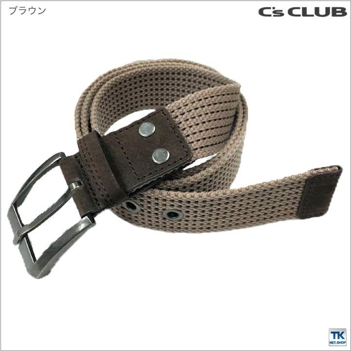 ベルト メンズ 1ピンバックルベルト C'CLUB chusan cs-0318 | ブランド登録なし | 01