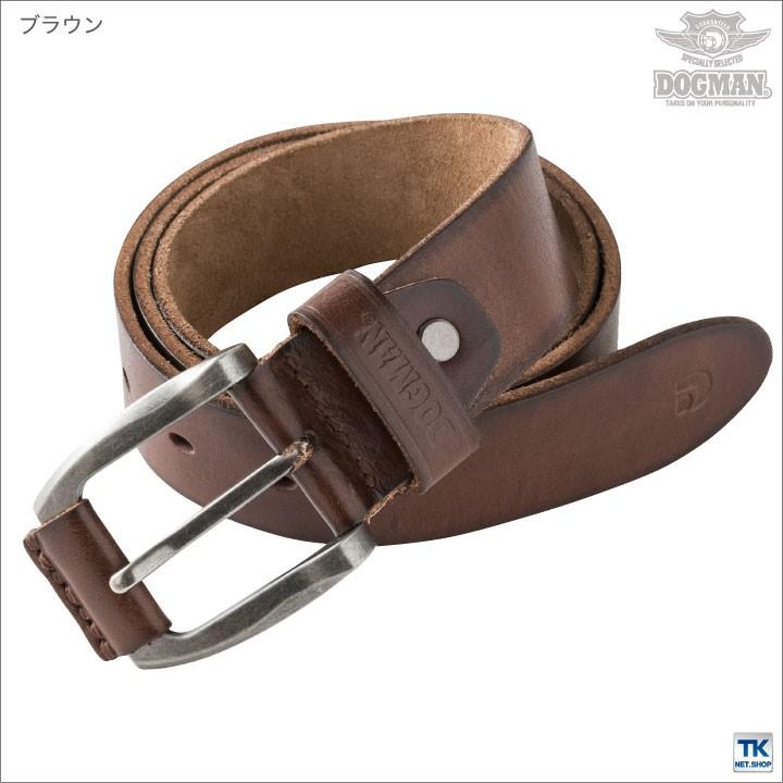 ベルト メンズ DOGMAN カウレザーベルト chusan cs-0812 | ブランド登録なし | 01