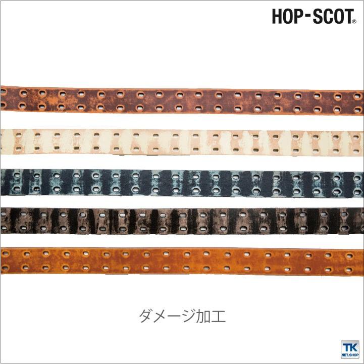 ベルト メンズ ダメージレザーベルト HOP-SCOT chusan cs-0910 | ブランド登録なし | 04