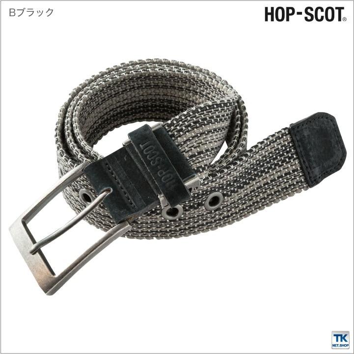 ベルト メンズ カジュアルストライプベルト HOP-SCOT chusan cs-0912 | ブランド登録なし | 02