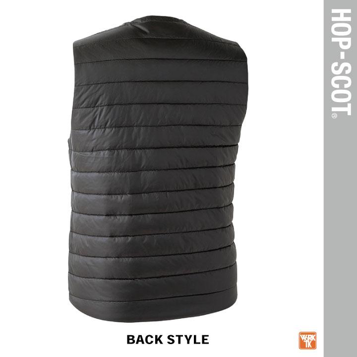 防寒 ベスト 作業着 防寒着 インナーベスト ダウンベスト 軽量 薄手 中綿 制電 アウトドア レジャー レディース ホップスコット CUC chusan 秋冬 cs-700002 |  | 07