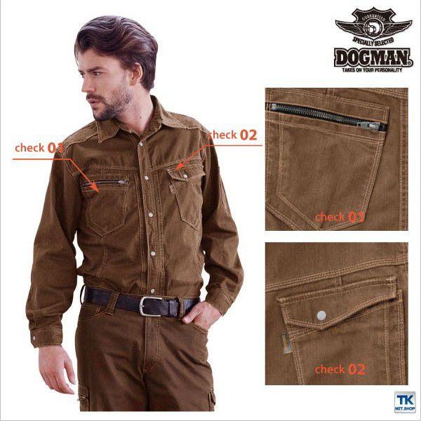 DOGMAN 作業シャツ 作業服 作業着 刺し子仕様 シャツ chusan 長袖シャツ 春夏 秋冬 cs-8211 | ブランド登録なし | 03