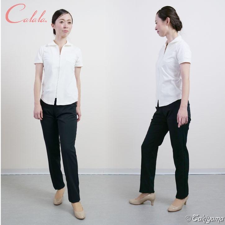 キャララ CL-0052 カットソー 制服 ユニフォーム 医療 エステ 介護 事務 受付 チトセ 半袖シャツ ネコポス (即日出荷) ct-cl0052 | ブランド登録なし | 09