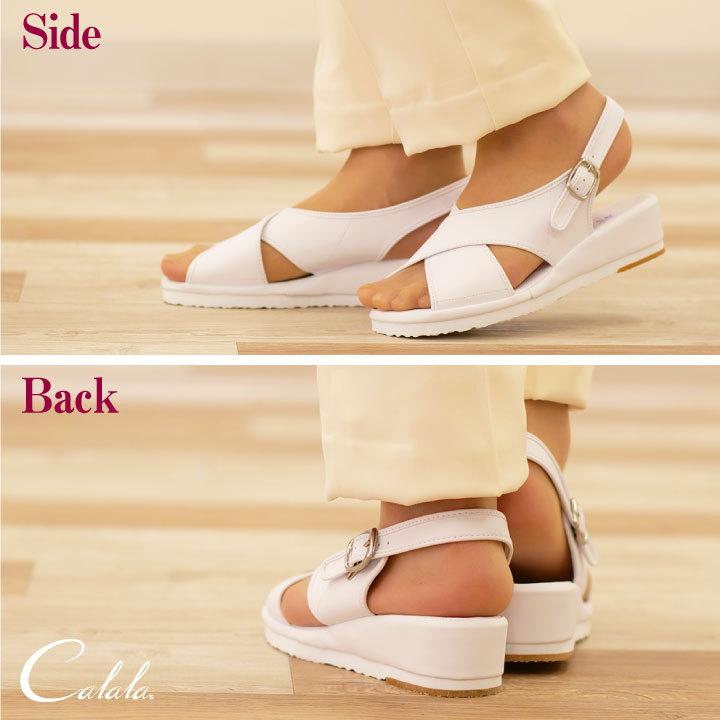 キャララ サンダル ナースシューズ レディース 制服 ユニフォーム 医療 エステ 介護 事務 受付 チトセ Calala ct-cl0164 | ブランド登録なし | 04