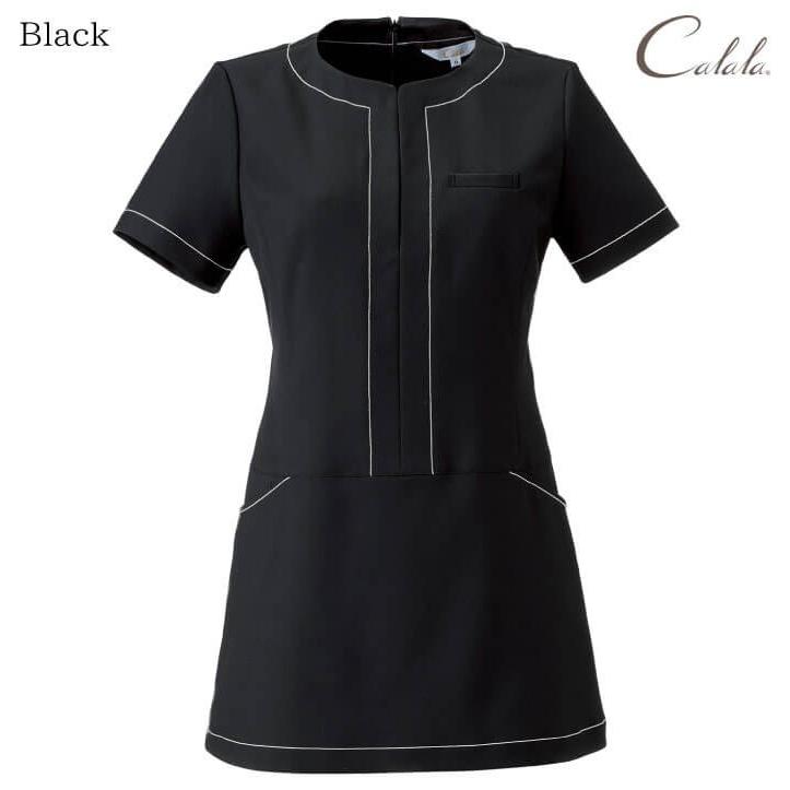 キャララ CL-0182 チュニック 制服 ユニフォーム 医療 エステ 介護 事務 受付 チトセ Calala 半袖 ct-cl0182 | ブランド登録なし | 06