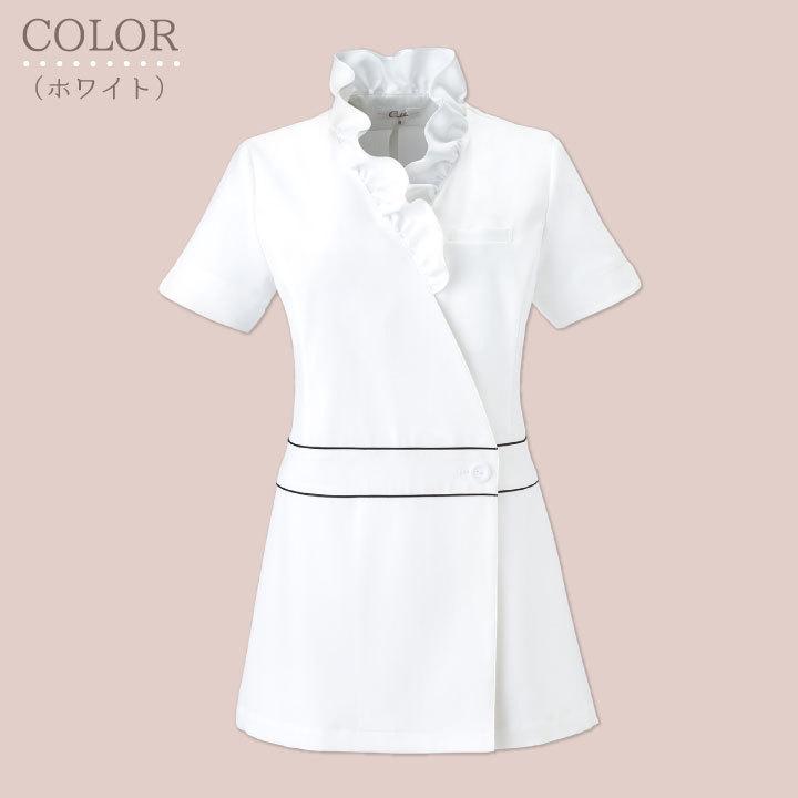 チトセ チュニック フリル 透け防止 吸汗 制電 ストレッチ