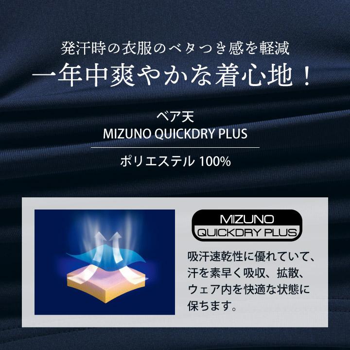 MIZUNO ミズノ スクラブ インナーシャツ レディース 長袖 九分袖 MIZUNO ミズノ スクラブ インナーシャツ レディース 長袖 九分袖