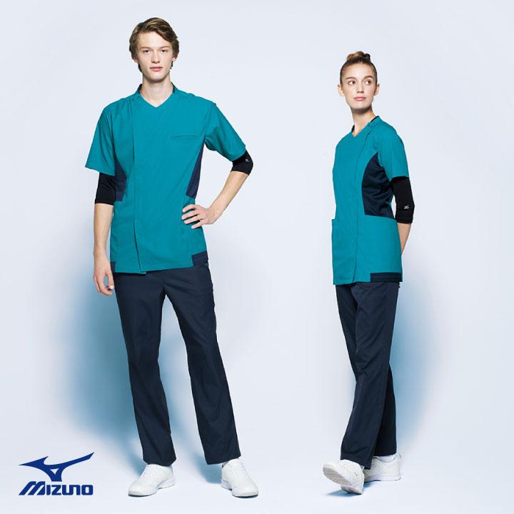 MIZUNO ミズノ パンツ MIZUNO（ミズノ） スクラブパンツ ストレッチ 制電糸入り 防シワ 工業