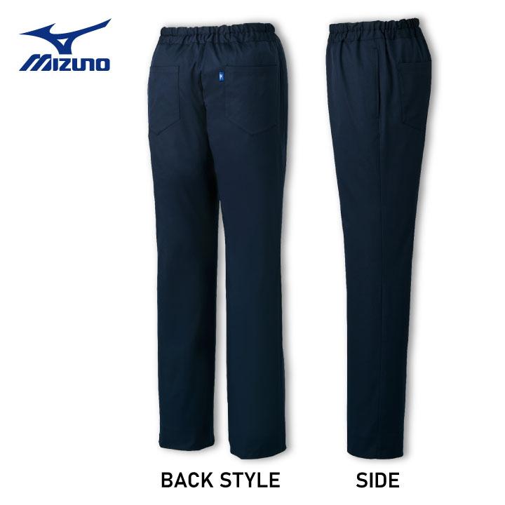 ミズノ スクラブパンツ MIZUNO ストレッチ 制電糸入り 防シワ 工業洗濯対応 SEK制菌加工 ウエストゴム 白衣 男性 女性 ユニセックス チトセ ct-mz0182 爆買 | チトセ | 06