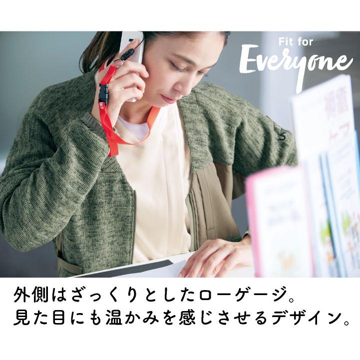 チトセ ブルゾン 長袖 上着 カーディガン メンズ レディース 男女兼用 メディカル 暖かい Vネック 制電 制菌 おしゃれ 医療 クリニック UNITE ct-un0409 |  | 03