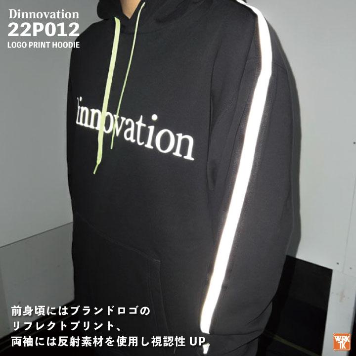 ディノベーション パーカー 秋冬 綿100% 裏起毛 作業着 カジュアル おしゃれ スウェット トレーナー メンズ レディース Dinnovation 長袖 (即日出荷) da-22p012 |  | 02