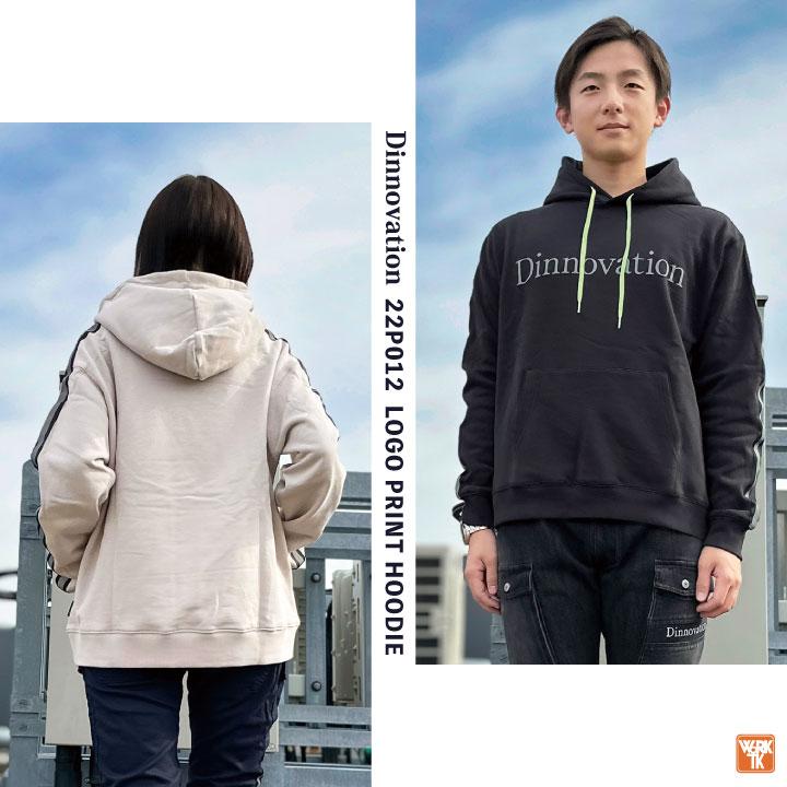 ディノベーション パーカー 秋冬 綿100% 裏起毛 作業着 カジュアル おしゃれ スウェット トレーナー メンズ レディース Dinnovation 長袖 (即日出荷) da-22p012 |  | 09