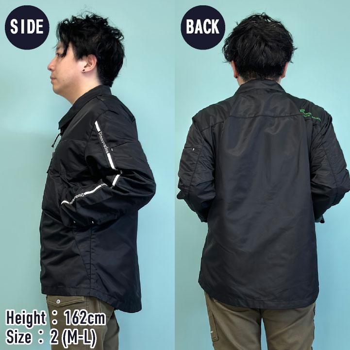 ディノベーション コーチジャケット 秋冬 上着 メンズ レディース 作業服 仕事服 おしゃれ トップス Dinnovation (即日出荷) da-24a014ex | Dinnovation | 06