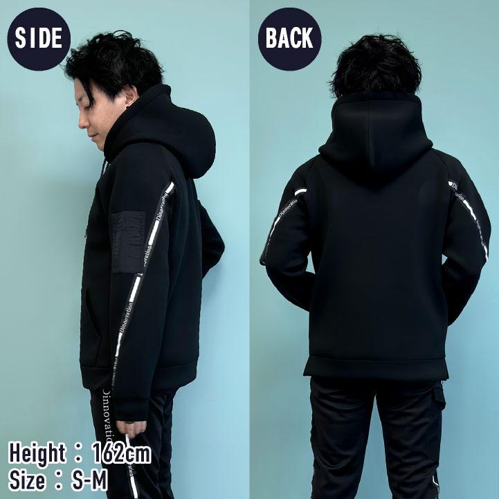 ディノベーション 長袖 パーカー プルオーバー ダンボールニット 秋冬 上着 メンズ レディース 作業服 カジュアル Dinnovation (即日出荷) da-24d013ex |  | 08