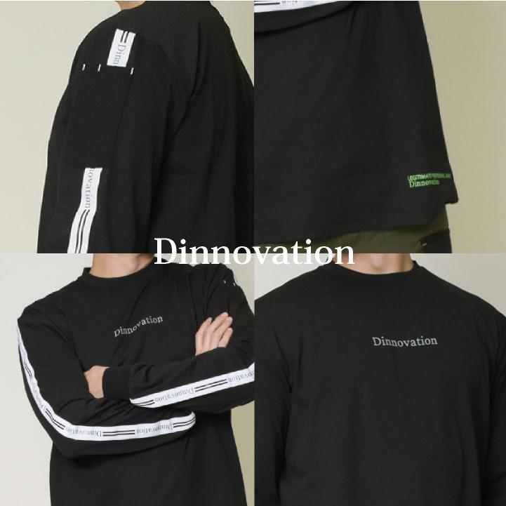 Dinnovation（ディノベーション） 長袖Tシャツ 天竺 カジュアル