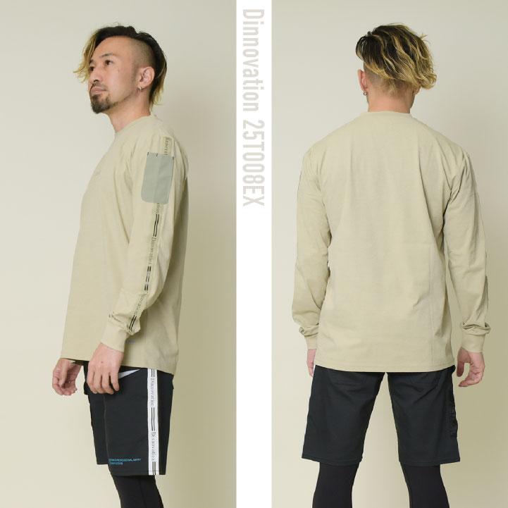 Dinnovation（ディノベーション） 長袖Tシャツ 天竺 カジュアル