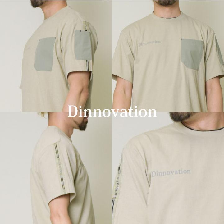 Dinnovation（ディノベーション） 半袖Tシャツ 天竺 カジュアル