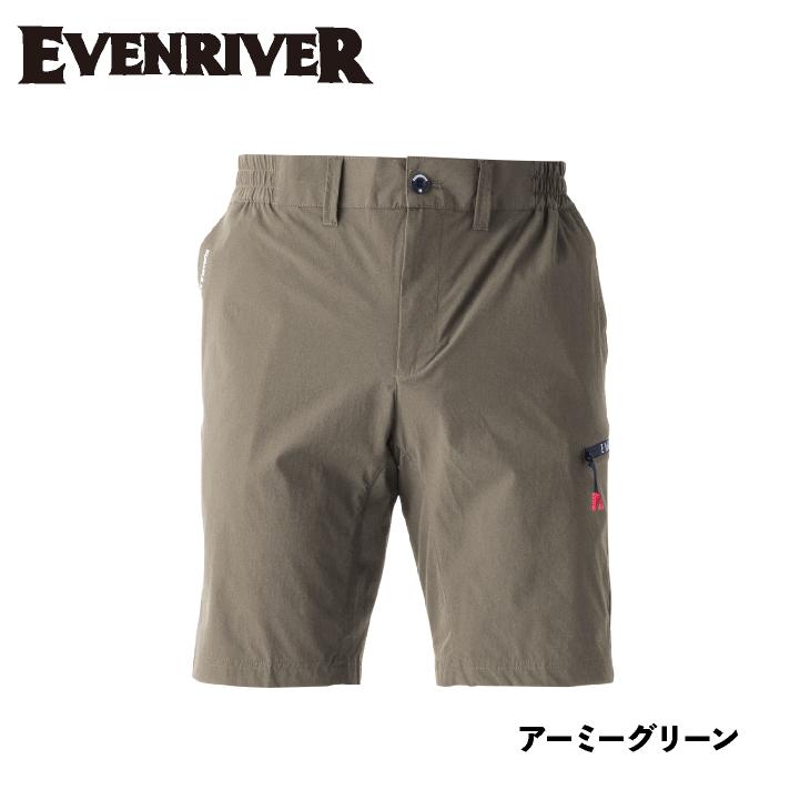 イーブンリバー カーゴハーフパンツ 春夏 秋冬 パンツ メンズ レディース コーデュラ ストレッチ 接触冷感 速乾 作業着 作業服 おしゃれ ズボン er-gr1003 |  | 07