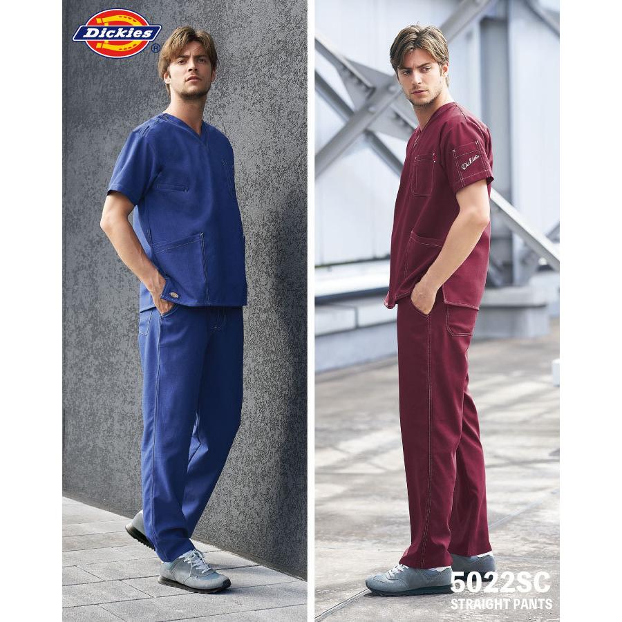 スクラブパンツ ディッキーズ Dickies フォーク FOLK 男女兼用ストレートパンツ 白衣 おしゃれ パンツ 医療用 メンズ レディース ユニセックス fo-5022sc | Dickies | 10