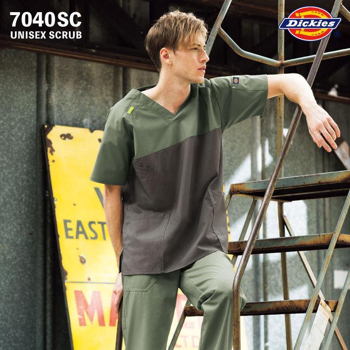 Dickies（ディッキーズ） スクラブ 白衣 手術衣 医療用 看護師 病院