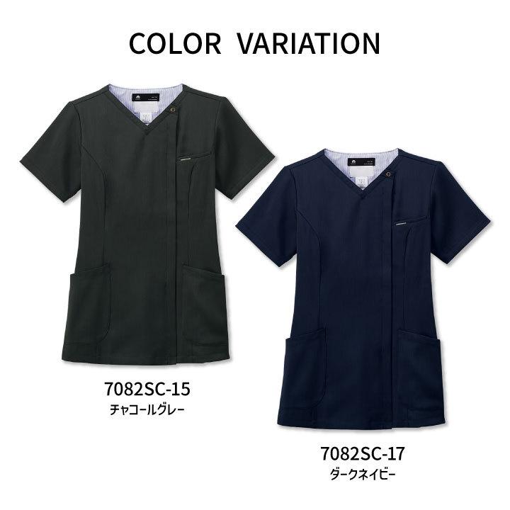 FOLK レディスジップスクラブ R 7082SC 白衣 レディース 女性 看護師