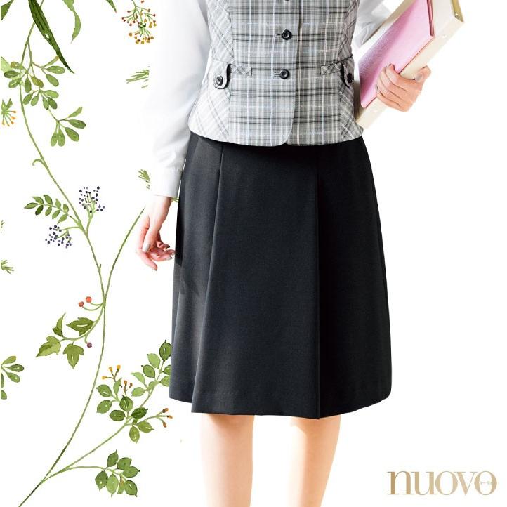 マーメイドプリーツスカート レディース ひざ丈 制服 事務服 スーツ nouvo ヌーヴォ フォーク オフィスウェア 受付 フォーマルウェア スカート fo-fs4569 | ブランド登録なし | 06