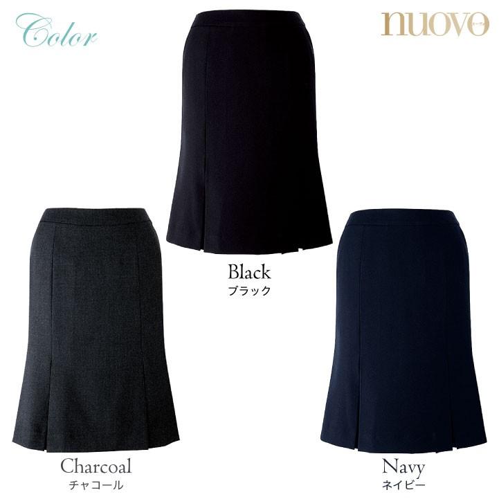 マーメイドプリーツスカート レディース ひざ丈 制服 事務服 スーツ nouvo ヌーヴォ フォーク オフィスウェア 受付 フォーマルウェア スカート fo-fs4569 | ブランド登録なし | 08