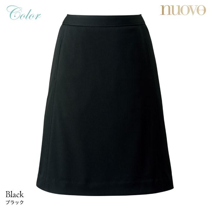 切替Aラインスカート レディース ひざ丈 ニット 制服 事務服 スーツ nouvo ヌーヴォ フォーク オフィスウェア 受付 フォーマルウェア スカート fo-fs45865 | ブランド登録なし | 06