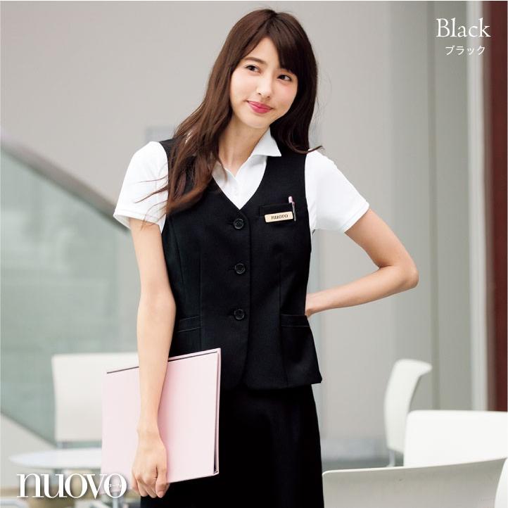 ベスト レディース 二重ポケット ストレッチ nouvo ヌーヴォ フォーク