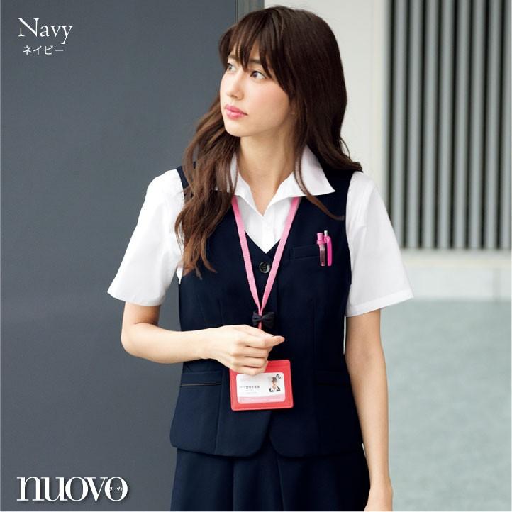 ベスト レディース 二重ポケット ストレッチ nouvo ヌーヴォ フォーク