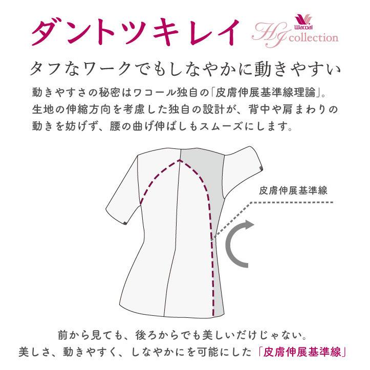 スクラブ ワコール Wacoal FOLK 白衣 半袖 レディース おしゃれ かわいい ジップスクラブ シャツ チームスクラブ 医療 フォーク 半袖スクラブ fo-hi704 | ブランド登録なし | 06