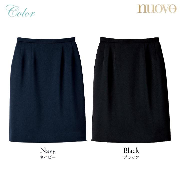 スカート レディース ひざ丈 制服 ベーシック 事務服 スーツ nouvo ヌーヴォ フォーク オフィスウェア 受付 フォーマルウェア fo-ss4005 | ブランド登録なし | 06