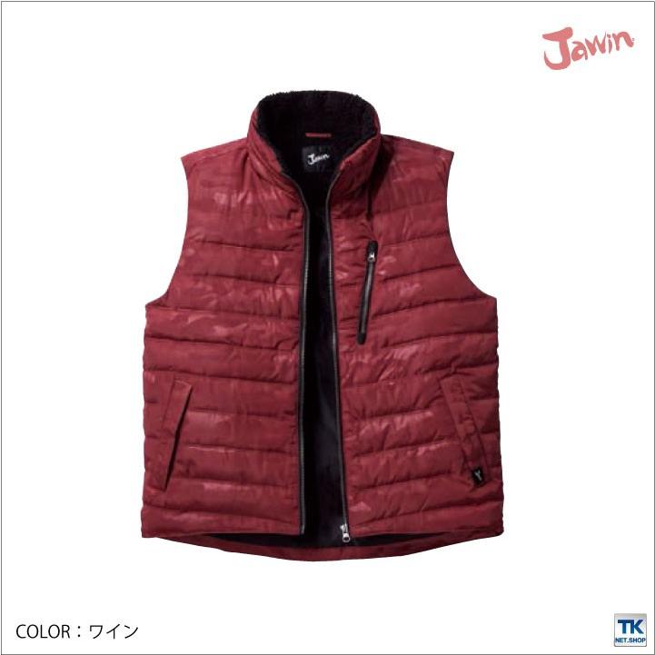 防寒ベスト 作業服 作業着 ジャウイン Jawin 自重堂 防寒チョッキ カジュアルワーク 秋冬 jd-58510 | 自重堂 | 03