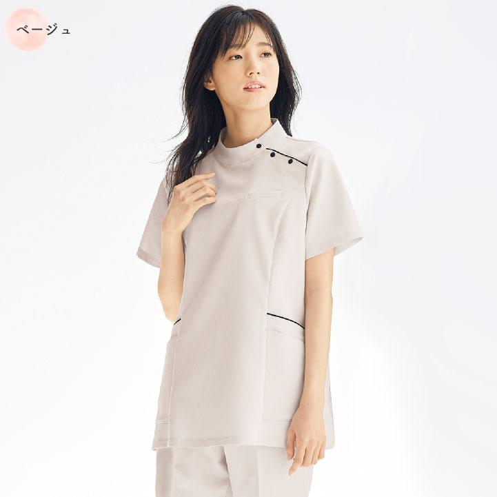 アンジョア ケーシー 半袖 レディース ストレッチ 仕事服 医療 クリニック メディカル 受付 美容 enjoie jo-42082 |  | 10