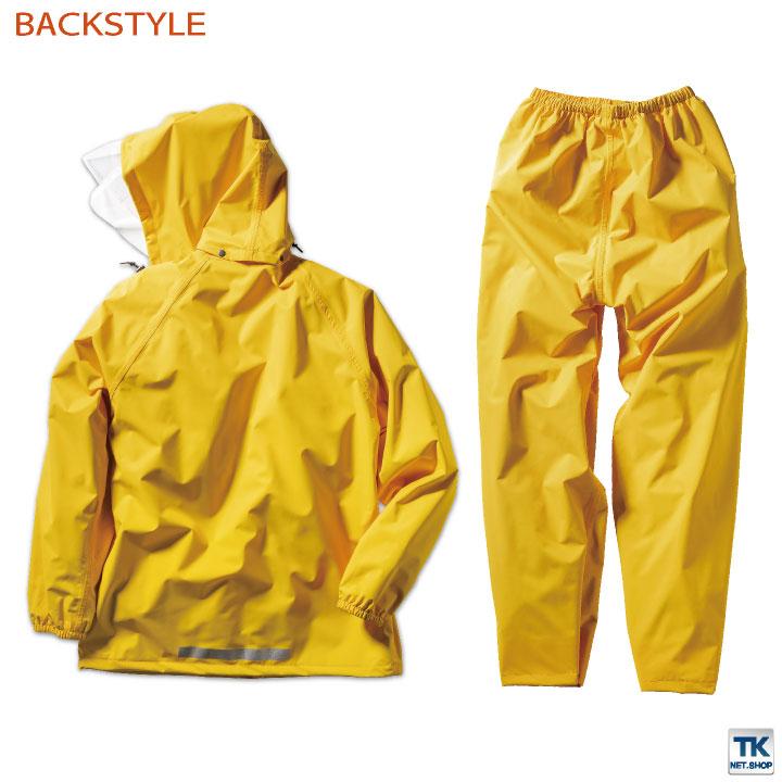 クロダルマ レインウェア 上下セット ジャケット パンツ レインスーツ レインコート 合羽 梅雨 通勤 通学 自転車 アウトドア メンズ レディース kd-47416 | クロダルマ | 06