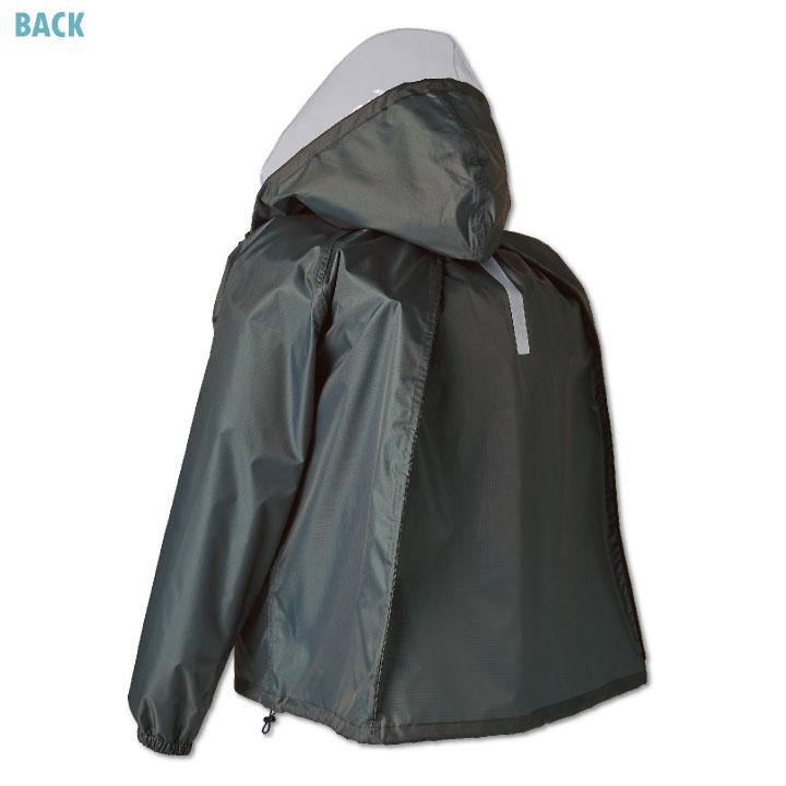 クロダルマ リュック対応 レインコート レインジャケット レインウェア レインスーツ 合羽 梅雨 通勤 通学 自転車 アウトドア メンズ レディース kd-47417 | クロダルマ | 06